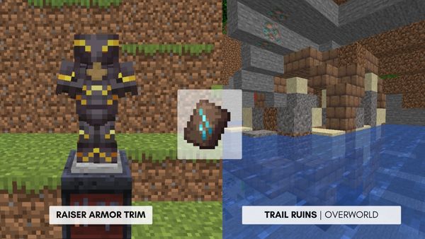 Minecraft Armor Trims List Of Locations Recipes And More